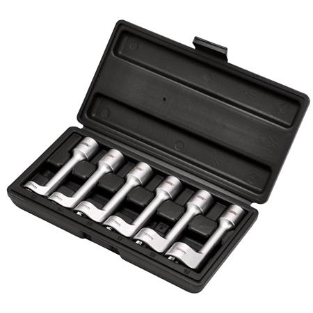 Diesel Injector Line Socket Set, 1/2"   6 Piece