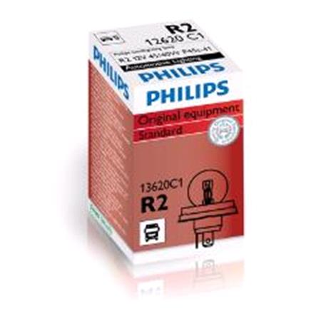 Philips Standard 24V R2 45/40W P45t 41 Truck Bulb   Single