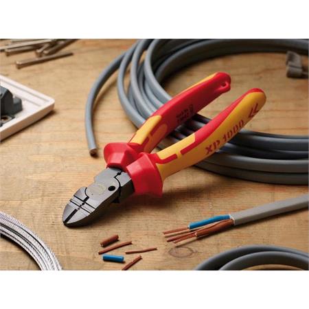 Draper 13642 XP1000 VDE Tethered 4 in 1 Combination Cutter, 160mm