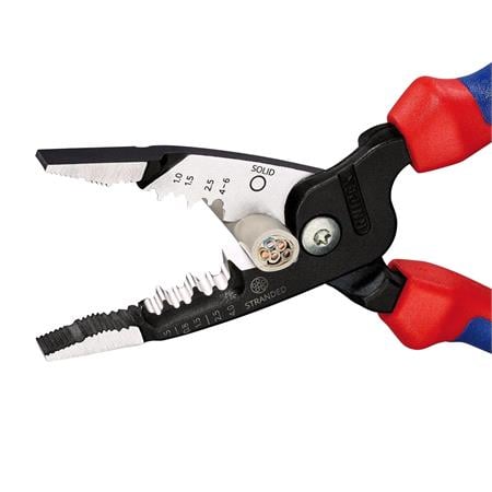 KNIPEX 13191 Wire Stripper with Multi Component Grips, 200mm