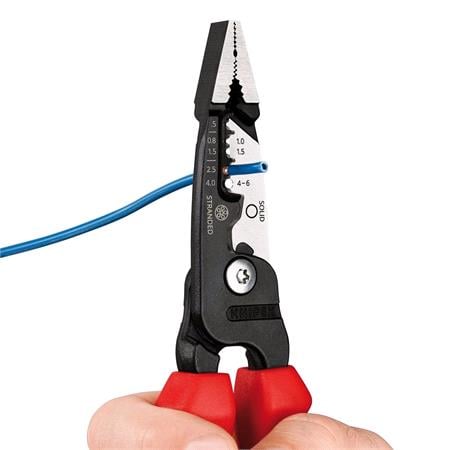 KNIPEX 13191 Wire Stripper with Multi Component Grips, 200mm