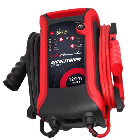 Schumacher GIGA 12/24V Lithium Jump Starter, 2000/1000CA 