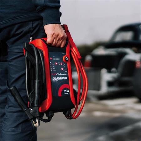Schumacher GIGA 12/24V Lithium Jump Starter, 2000/1000CA 