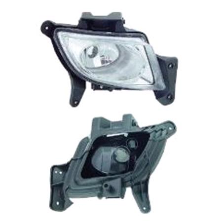 Right Front Fog Lamp (Chrome Bezel Takes H7W/ Bulb) for Hyundai i30 Hatchback 2007 on