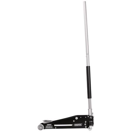 Draper 13929 Aluminium and Steel Racing Trolley Jack, 2.5 Tonne