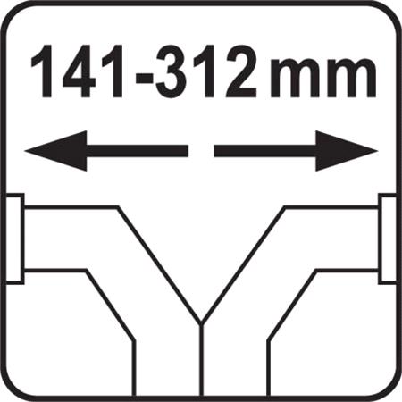 QUICK RELEASE PLASTIC CLAMP 150MM