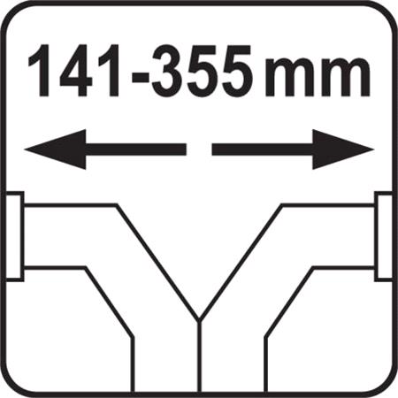 QUICK RELEASE PLASTIC CLAMP 200MM