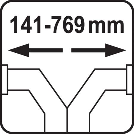 QUICK RELEASE PLASTIC CLAMP 600MM