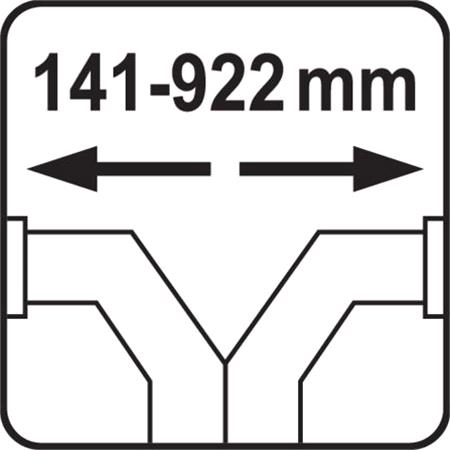 QUICK RELEASE PLASTIC CLAMP 750MM
