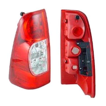 Left Rear Lamp (With Red Backing) for Isuzu D MAX 2007 on
