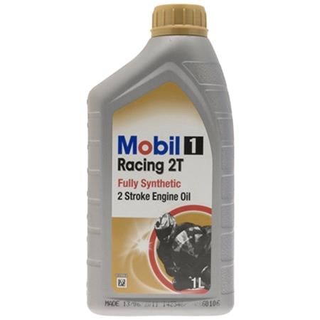 Mobil 1 Racing 2T   2 Stroke   Fully Synthetic Engine Oil   1 Litre