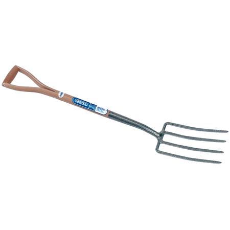 Draper 14301 Carbon Steel Garden Fork with Ash Handle