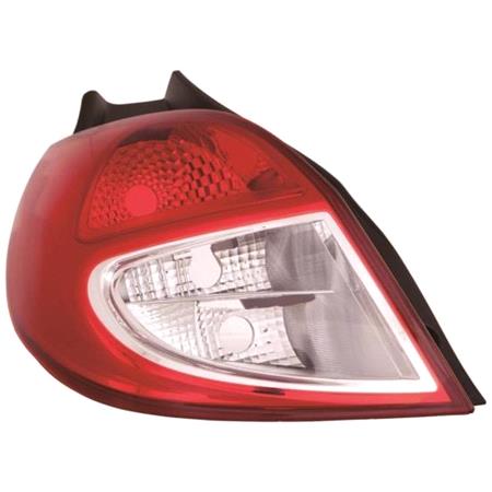 Left Rear Lamp (Supplied Without Bulbholder) for Renault CLIO III 2009 on