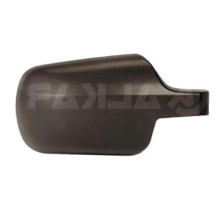 Right Wing Mirror Cover (black, grained) for FORD FUSION, 2002 2005