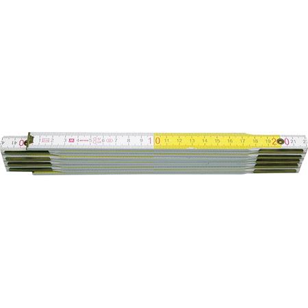 WOODEN FOLD.RULE 2Mx16MM, LOCKING HINGES