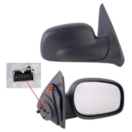 Right Wing Mirror (electric, heated) for FREELANDER, 2001 2006 (  388 LRD001T)