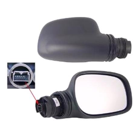 Right Wing Mirror (electric, heated, OE) for FREELANDER Soft Top, 1998 2000 (  150155M)