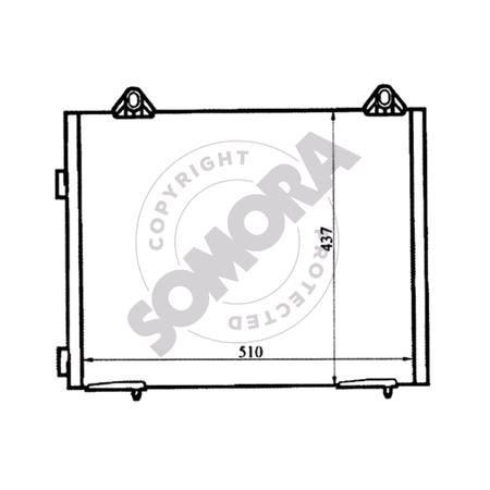 Somora Air Conditioning Condenser   150160