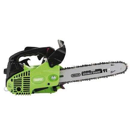 Draper 15042 Petrol Chainsaw with Oregon Chain and Bar, 250mm, 25.4cc