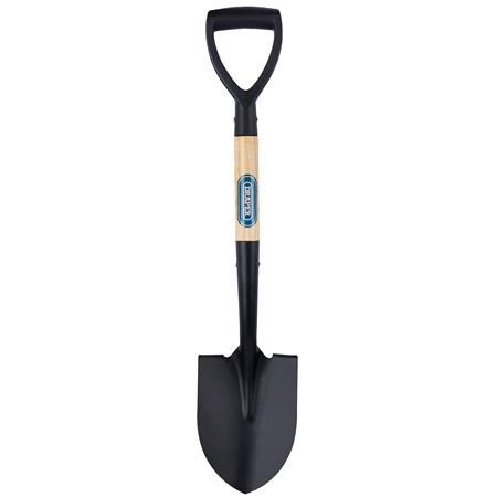 Draper 15072 Round Point Mini Shovel with Wood Shaft