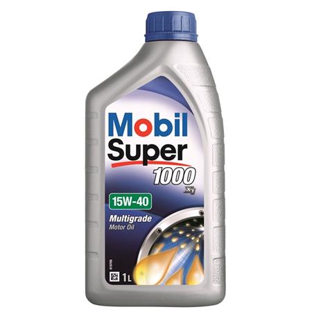 Mobil Super 1000 X1 15W 40 Mineral Engine Oil   1 Litre