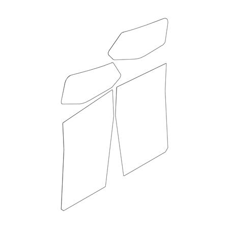 Thule WanderWay Plastic Foil Spare Part  1500054293