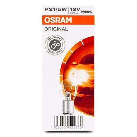 Osram Original 12V P21/5W BAY15d Bulb    Single