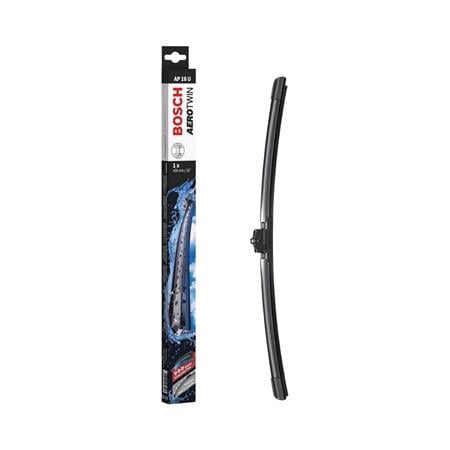 BOSCH AP16U Aerotwin Plus Flat Wiper Blade (400mm   Fits Multiple Wiper Arms) for DS DS 3 Convertible, 2015 Onwards