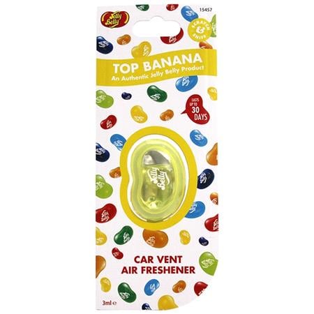 Jelly Belly Top Banana   Vent Mount Membrane Air Freshener