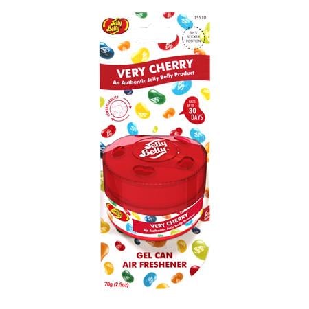Jelly Belly Very Cherry   Gel Can Air Freshener