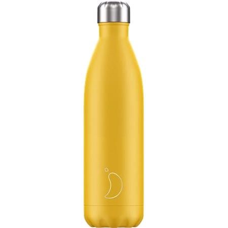 Chilly's 750ml Bottle   Matte Burnt Yellow