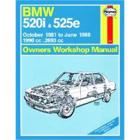 Haynes   BMW 520i & 525e (Oct 81   June 88) up to E