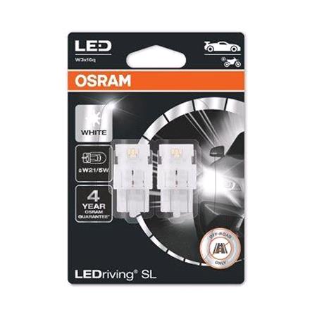 Osram LEDriving 12V 1,9W W21/5W W3x16q LED Bulb   Twin Pack