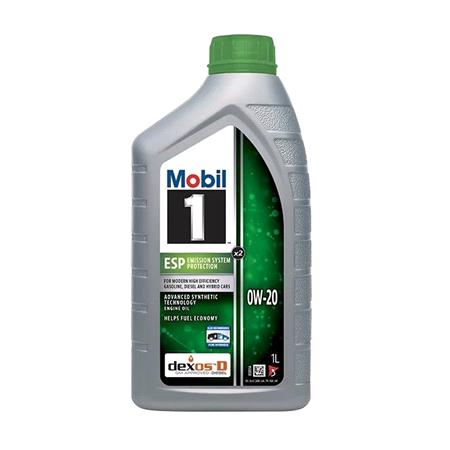 Mobil 1 ESP X2 0W 20 Engine Oil   1 Litre
