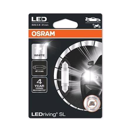 Osram LEDriving 12V 0,6W 41mm LED Festoon   Single