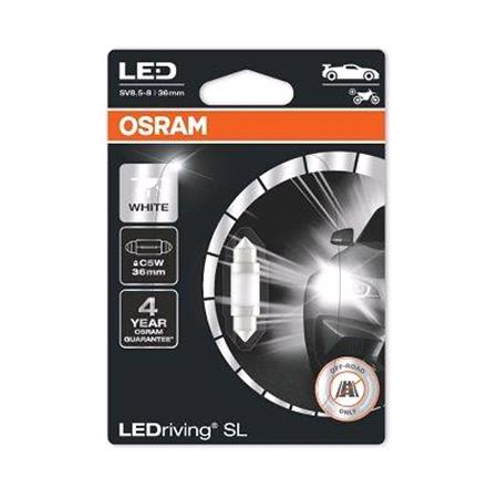 Osram LEDriving 12V 0,6W C5W 38mm LED Festoon   Single