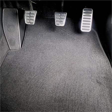 Prestige Tailored Car Mats in Black for Hyundai i30 Hatchback 2012 2017   4 Piece   3 Clips