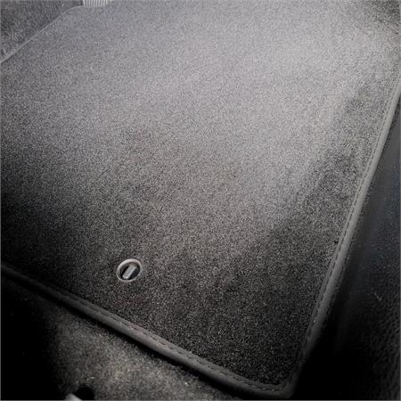 Prestige Tailored Walkthrough Mat in Black for Peugeot Boxer Bus 2006 Onwards   1 Piece   No Clips