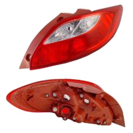 Right Rear Lamp (Supplied Without Bulbholder) for Mazda 2 2008 2011