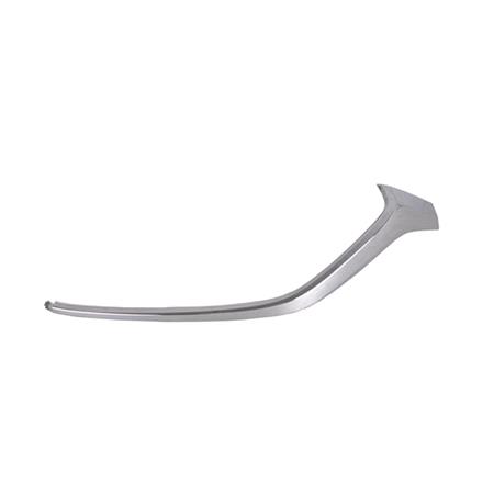 Mazda 2 2015 2019 LH (Passengers Side) Front Bumper Grille Trim, Chrome