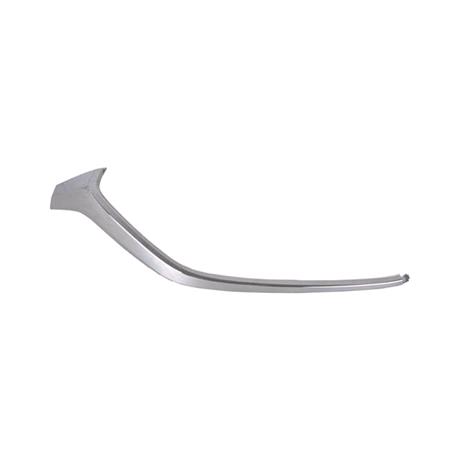 Mazda 2 2015 2019 RH (Drivers Side) Front Bumper Grille Trim, Chrome