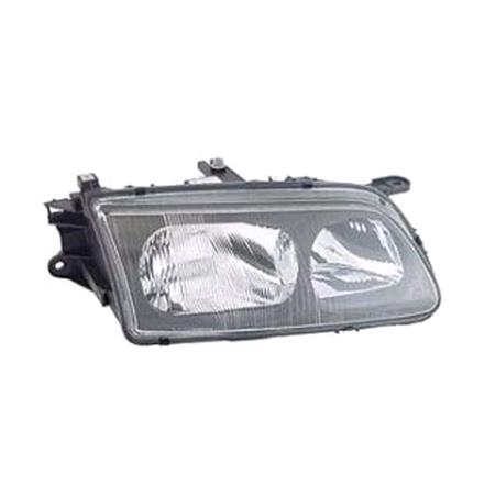 Right Headlamp (With Load Level Adjustment, Original Equipment) for Mazda 626 Mk V Hatchback 1997 1999