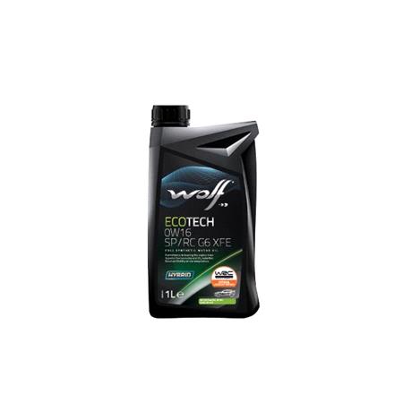 Wolf EcoTech 0W16 SP/RC G6 XFE Full Synthetic Engine OIl   1 Litre