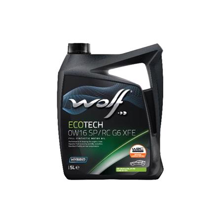 Wolf EcoTech 0W16 SP/RC G6 XFE Full Synthetic Engine OIl   5 Litre