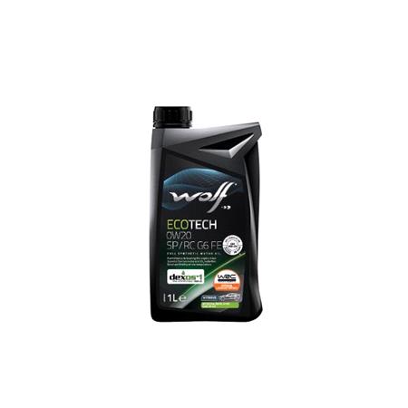 Wolf EcoTech 0W20 SP/RC G6 FE Full Synthetic Engine Oil   1 Litre
