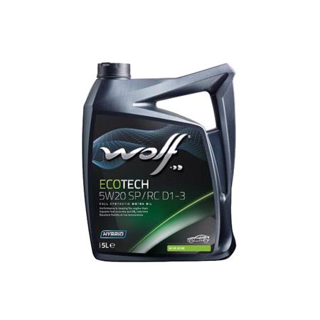 WOLF ECOTECH 5W20 SP/RC D1 5 5L(16174)