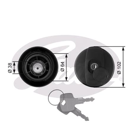 LOCKING F.CAP DAILY VAN '03...