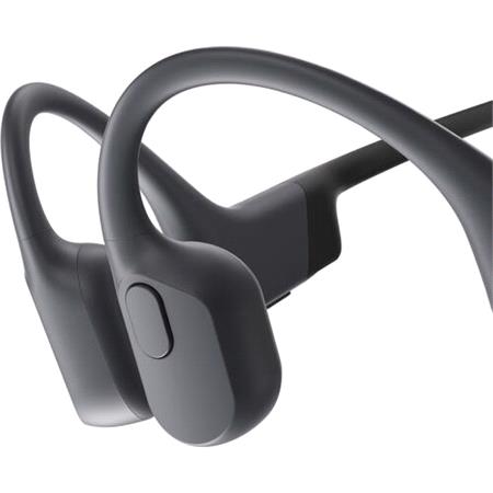 SHOKZ OpenRun Bone Conduction Open Ear Sport Headphones   Black