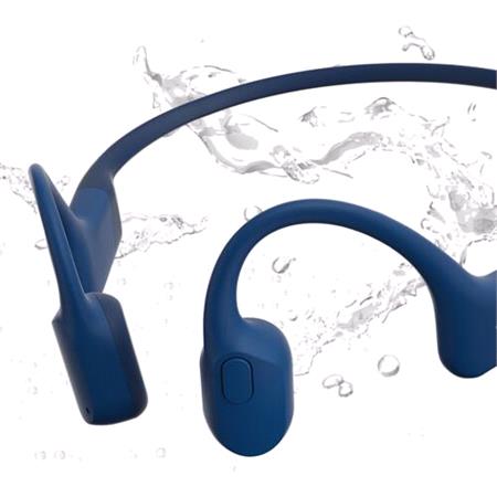 SHOKZ OpenRun Bone Conduction Open Ear Sport Headphones   Blue