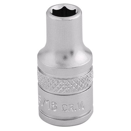 Draper Expert 16517 1 4 inch Square Drive Imperial Socket (3 16 inch)